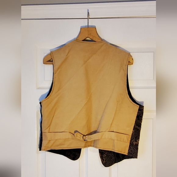 Velvet floral vest - Picture 2 of 2